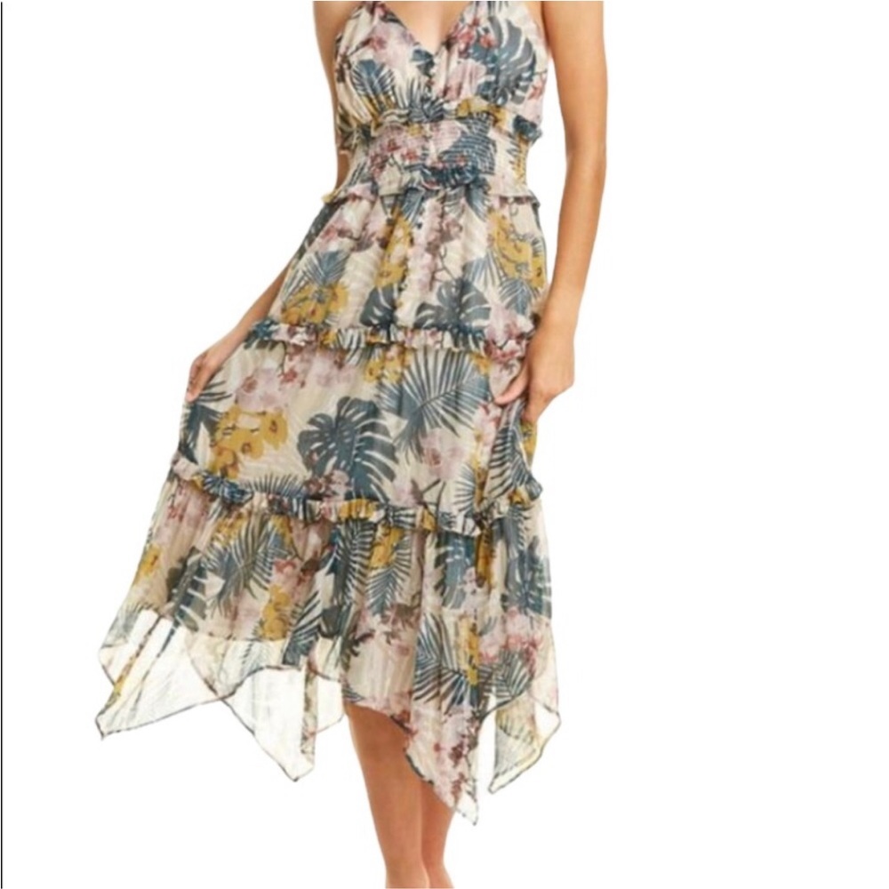 Walter Baker Arabella Midi Dress Key Largo